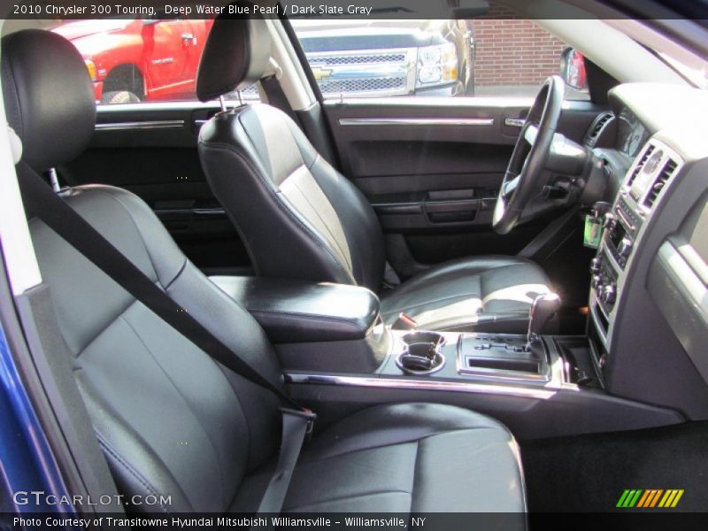 Deep Water Blue Pearl / Dark Slate Gray 2010 Chrysler 300 Touring