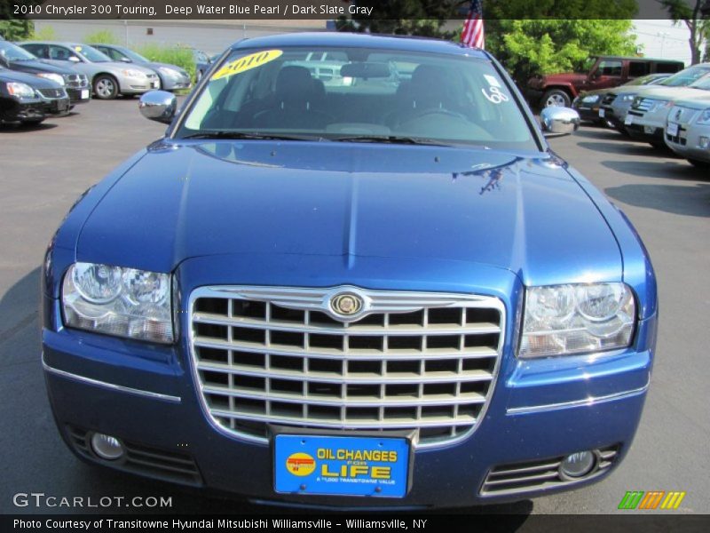 Deep Water Blue Pearl / Dark Slate Gray 2010 Chrysler 300 Touring