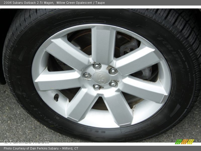 Willow Green Opalescent / Taupe 2006 Subaru Outback 2.5i Wagon