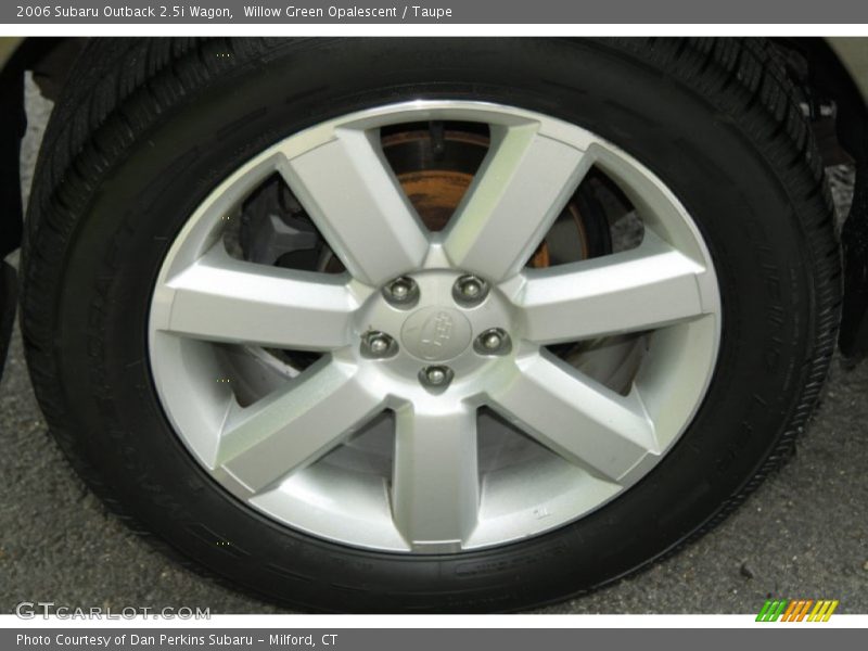 Willow Green Opalescent / Taupe 2006 Subaru Outback 2.5i Wagon