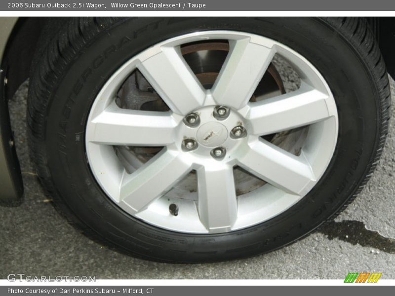 Willow Green Opalescent / Taupe 2006 Subaru Outback 2.5i Wagon
