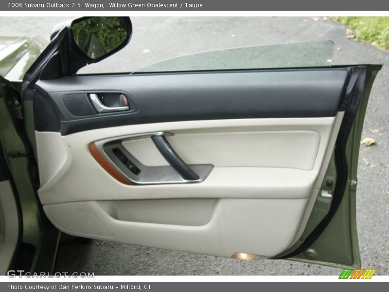 Willow Green Opalescent / Taupe 2006 Subaru Outback 2.5i Wagon