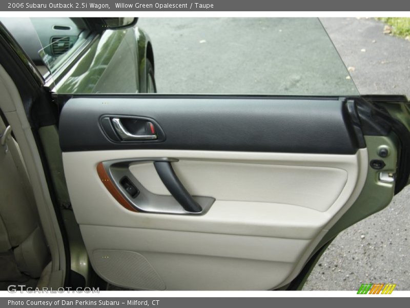 Willow Green Opalescent / Taupe 2006 Subaru Outback 2.5i Wagon