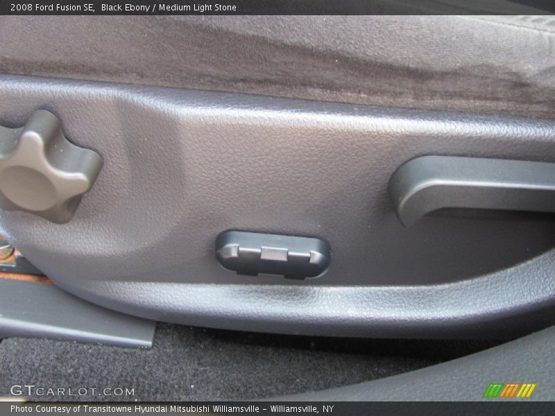 Black Ebony / Medium Light Stone 2008 Ford Fusion SE