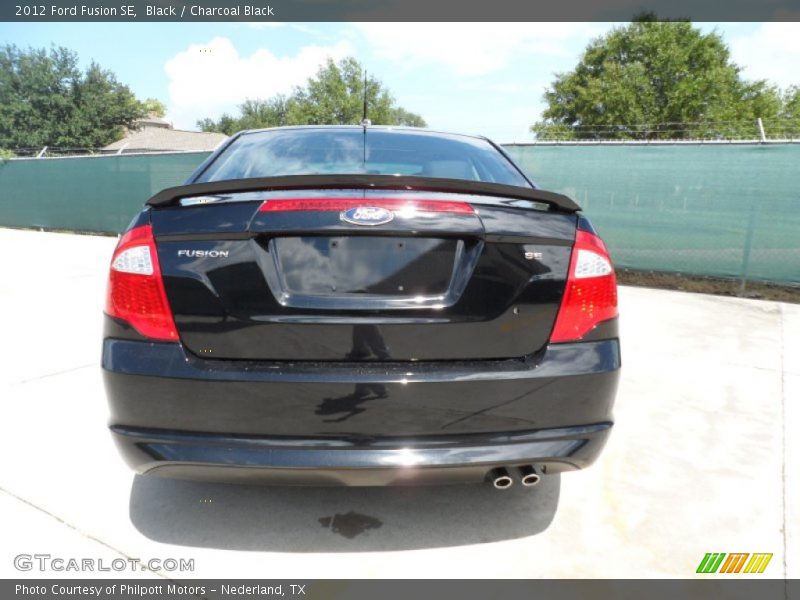 Black / Charcoal Black 2012 Ford Fusion SE