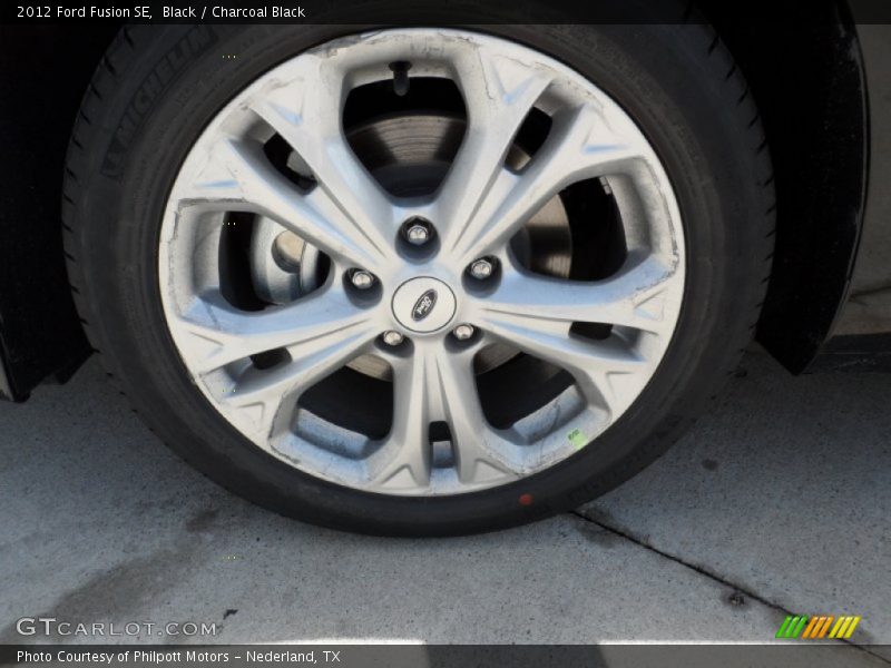 Black / Charcoal Black 2012 Ford Fusion SE