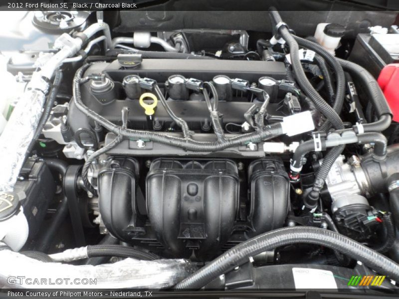 Black / Charcoal Black 2012 Ford Fusion SE