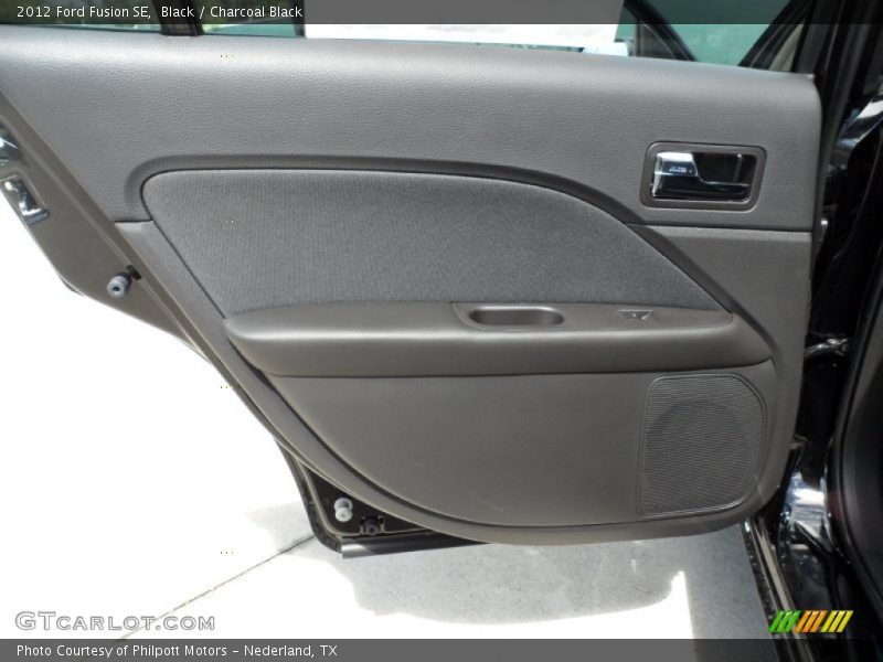 Black / Charcoal Black 2012 Ford Fusion SE