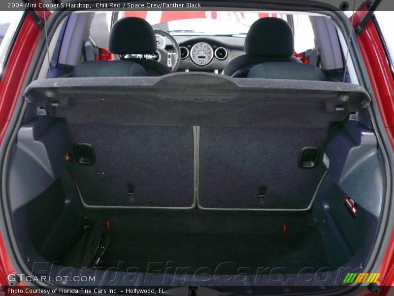 Chili Red / Space Grey/Panther Black 2004 Mini Cooper S Hardtop