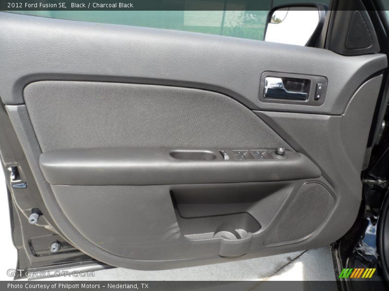 Black / Charcoal Black 2012 Ford Fusion SE