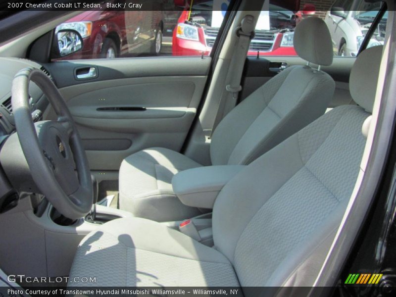 Black / Gray 2007 Chevrolet Cobalt LT Sedan