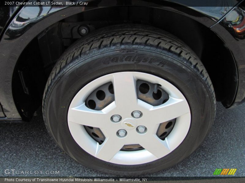 Black / Gray 2007 Chevrolet Cobalt LT Sedan
