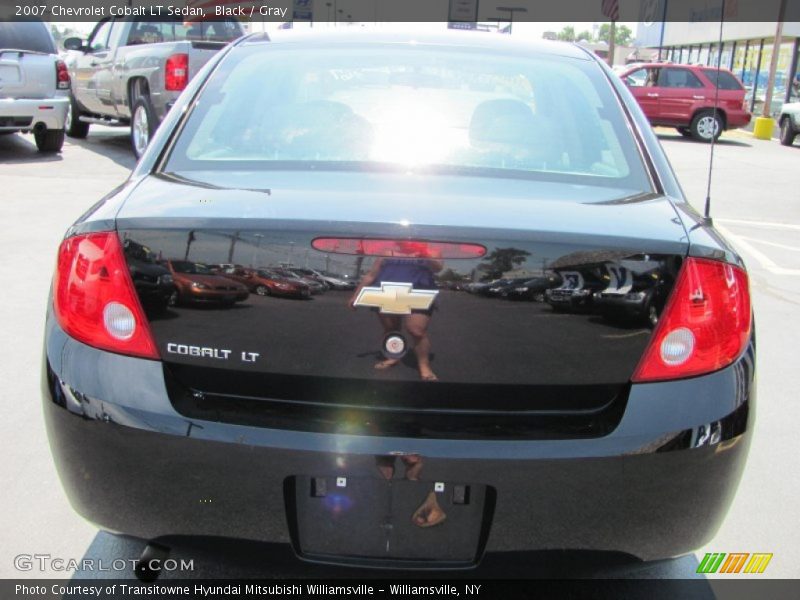 Black / Gray 2007 Chevrolet Cobalt LT Sedan