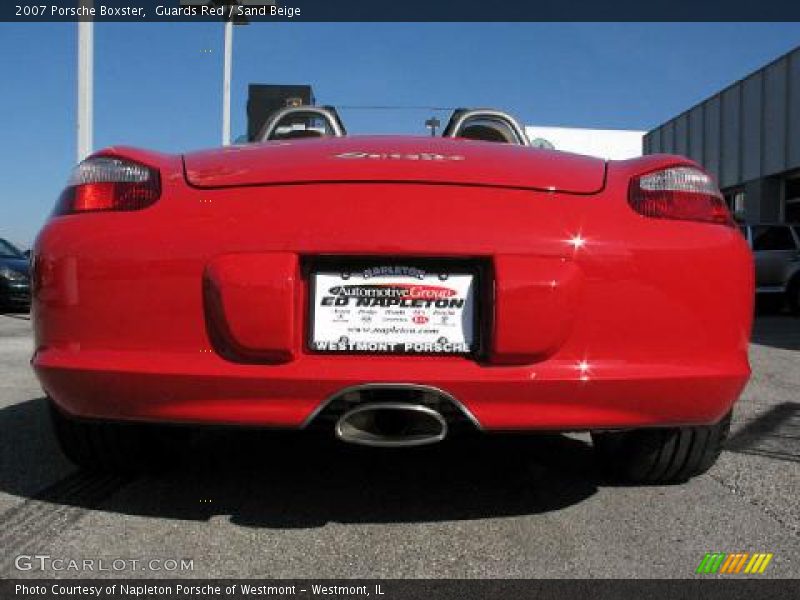 Guards Red / Sand Beige 2007 Porsche Boxster