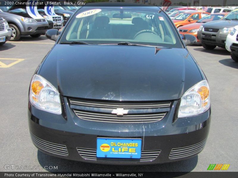 Black / Gray 2007 Chevrolet Cobalt LT Sedan