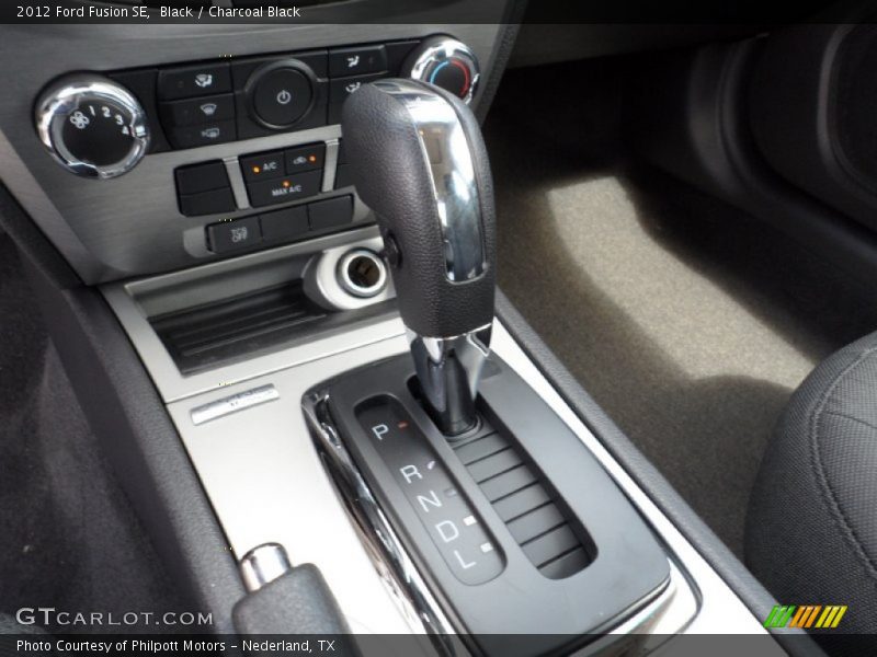 Black / Charcoal Black 2012 Ford Fusion SE