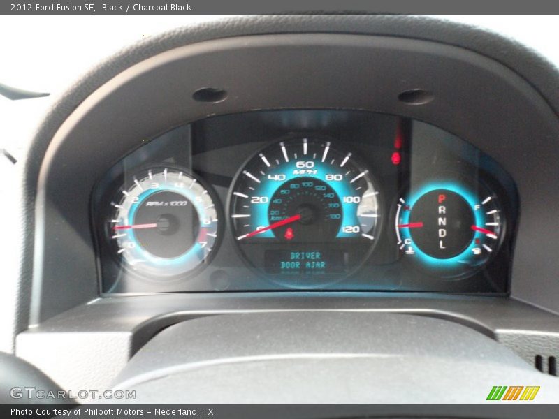 Black / Charcoal Black 2012 Ford Fusion SE