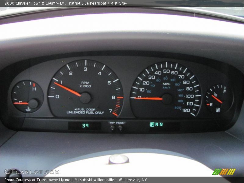  2000 Town & Country LXi LXi Gauges