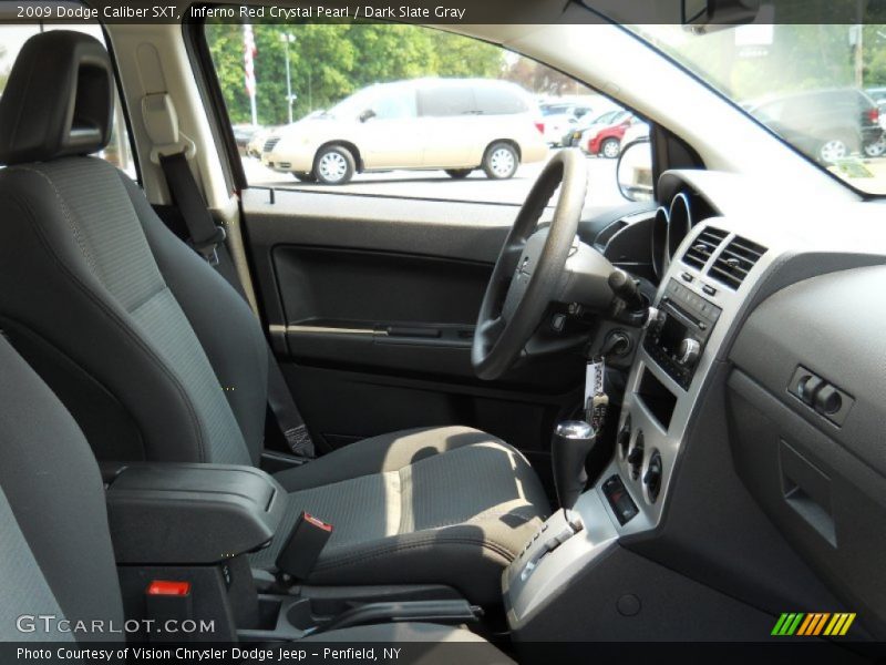 Inferno Red Crystal Pearl / Dark Slate Gray 2009 Dodge Caliber SXT