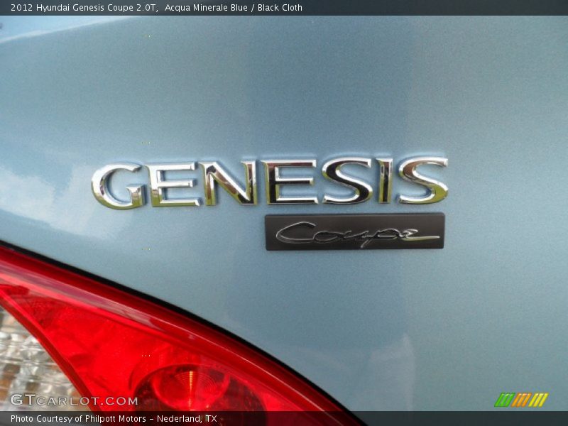  2012 Genesis Coupe 2.0T Logo