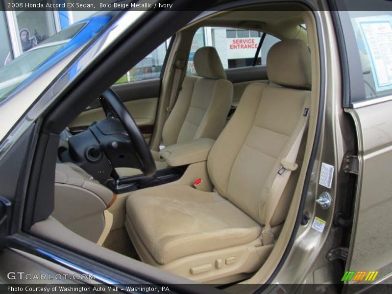 Bold Beige Metallic / Ivory 2008 Honda Accord EX Sedan