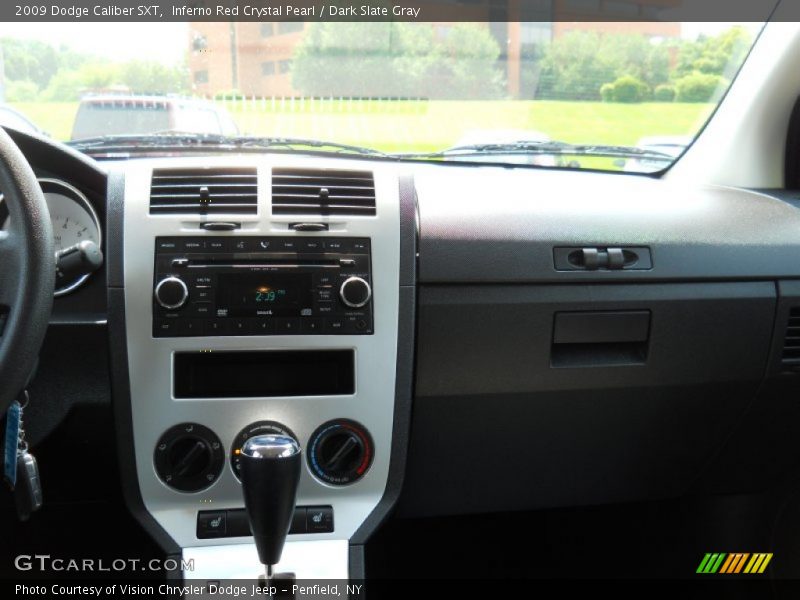 Inferno Red Crystal Pearl / Dark Slate Gray 2009 Dodge Caliber SXT