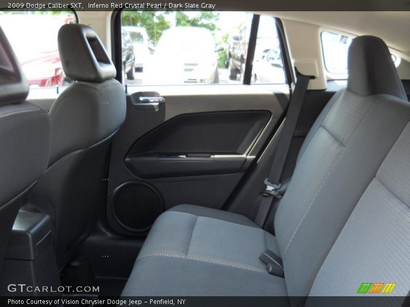 Inferno Red Crystal Pearl / Dark Slate Gray 2009 Dodge Caliber SXT