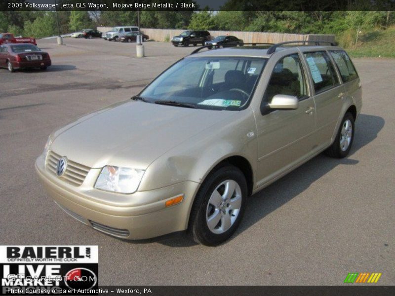Mojave Beige Metallic / Black 2003 Volkswagen Jetta GLS Wagon