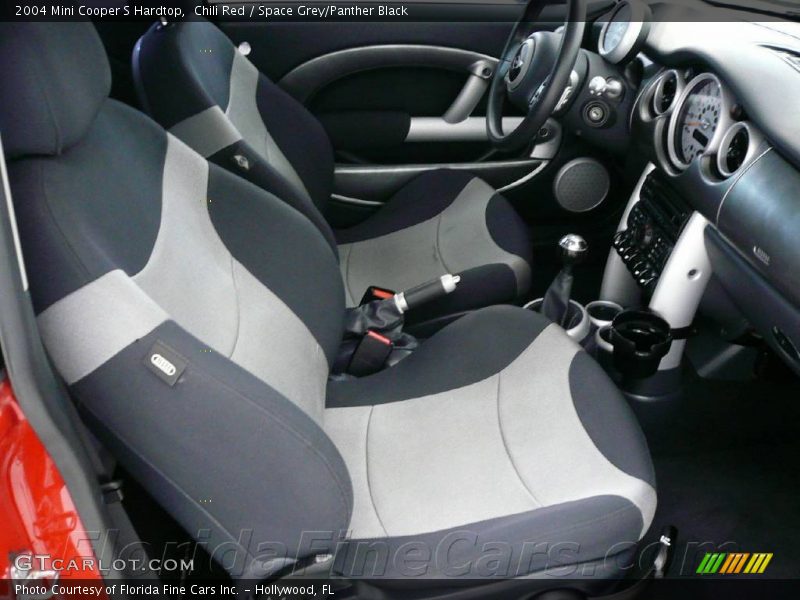 Chili Red / Space Grey/Panther Black 2004 Mini Cooper S Hardtop