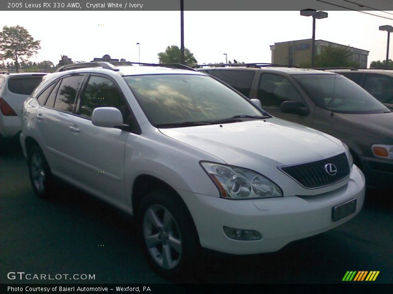 Crystal White / Ivory 2005 Lexus RX 330 AWD