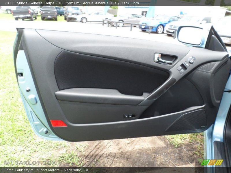 Door Panel of 2012 Genesis Coupe 2.0T Premium