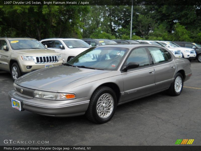 Bright Platinum Metallic / Agate 1997 Chrysler LHS Sedan