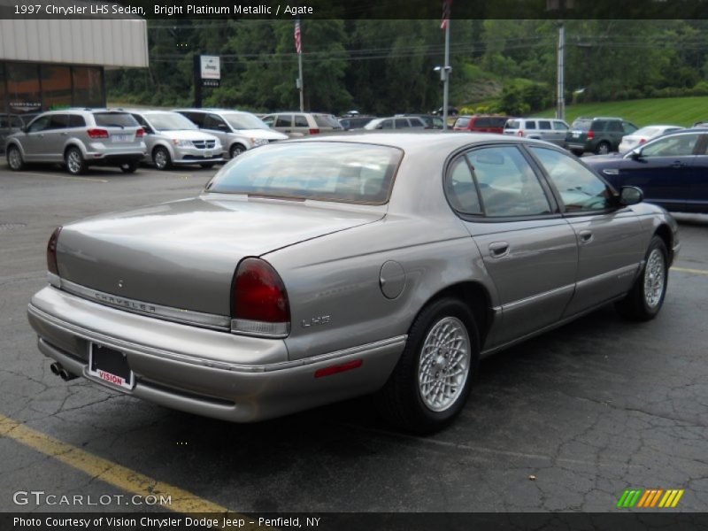 Bright Platinum Metallic / Agate 1997 Chrysler LHS Sedan