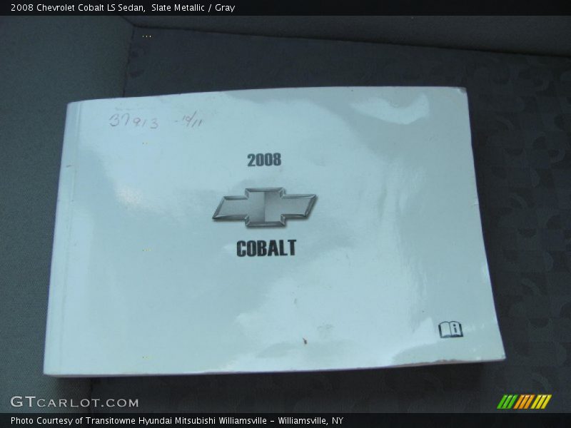Slate Metallic / Gray 2008 Chevrolet Cobalt LS Sedan