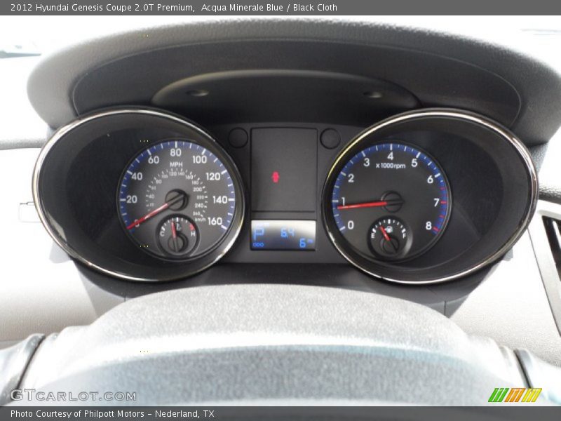  2012 Genesis Coupe 2.0T Premium 2.0T Premium Gauges
