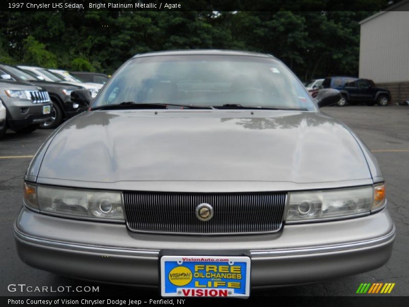 Bright Platinum Metallic / Agate 1997 Chrysler LHS Sedan