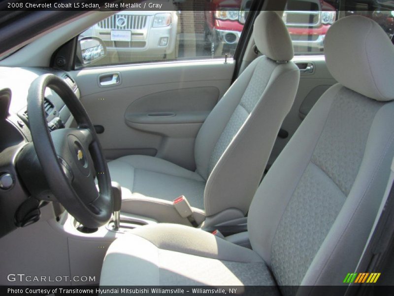 Slate Metallic / Gray 2008 Chevrolet Cobalt LS Sedan