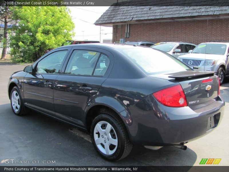 Slate Metallic / Gray 2008 Chevrolet Cobalt LS Sedan