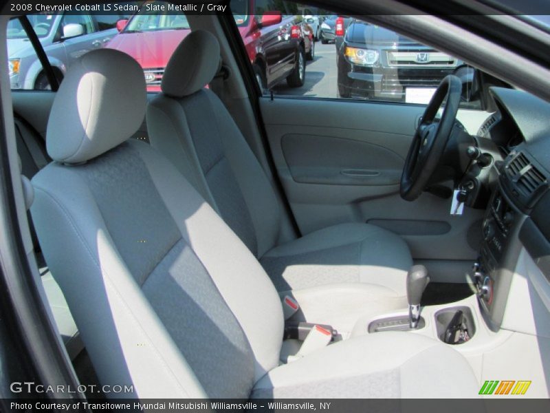 Slate Metallic / Gray 2008 Chevrolet Cobalt LS Sedan