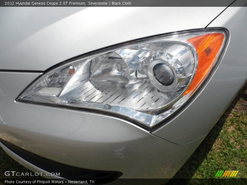 Silverstone / Black Cloth 2012 Hyundai Genesis Coupe 2.0T Premium