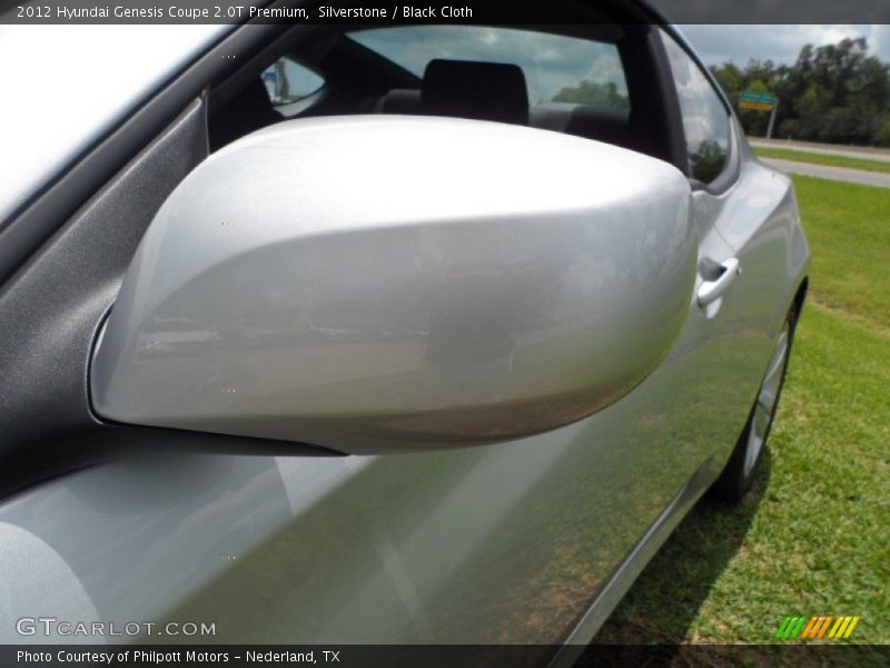 Silverstone / Black Cloth 2012 Hyundai Genesis Coupe 2.0T Premium