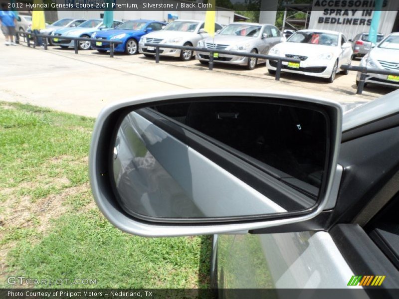 Silverstone / Black Cloth 2012 Hyundai Genesis Coupe 2.0T Premium
