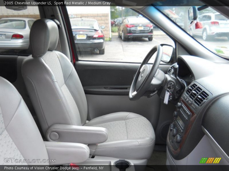 Sport Red Metallic / Medium Gray 2005 Chevrolet Uplander LS