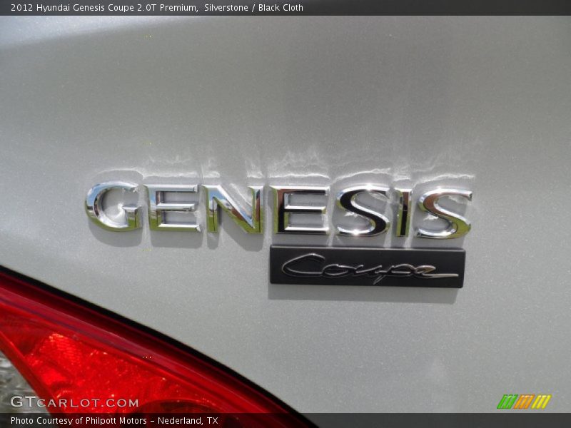  2012 Genesis Coupe 2.0T Premium Logo