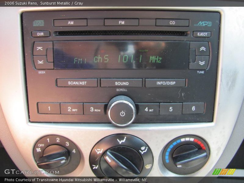Controls of 2006 Reno 