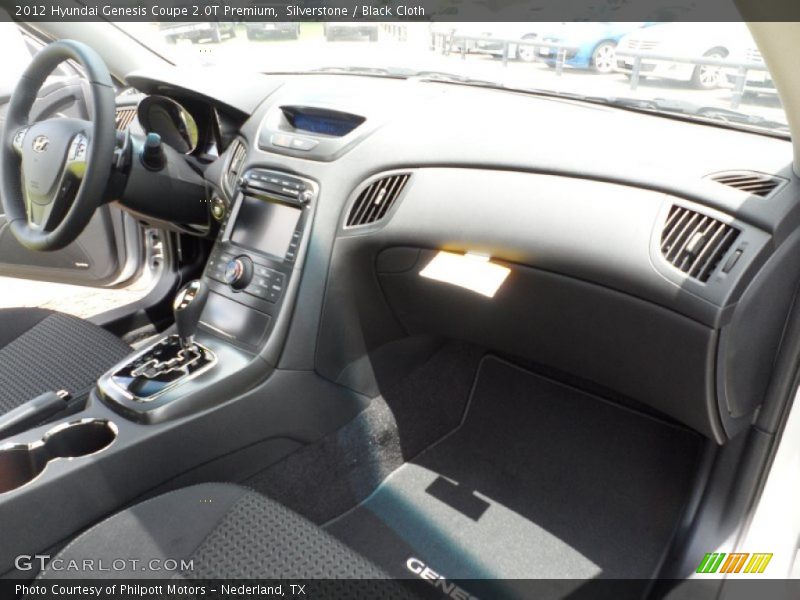 Silverstone / Black Cloth 2012 Hyundai Genesis Coupe 2.0T Premium