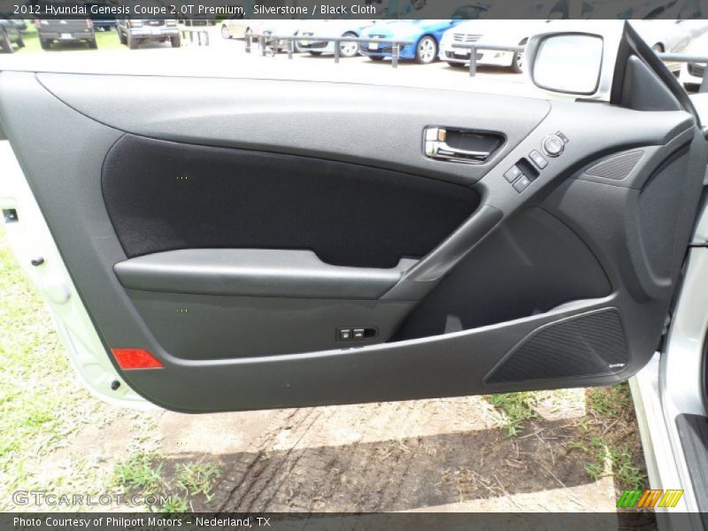 Silverstone / Black Cloth 2012 Hyundai Genesis Coupe 2.0T Premium