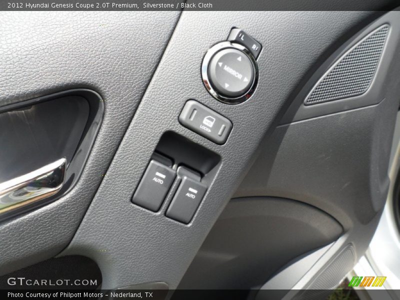 Silverstone / Black Cloth 2012 Hyundai Genesis Coupe 2.0T Premium