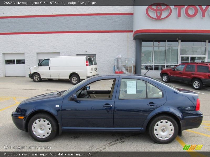 Indigo Blue / Beige 2002 Volkswagen Jetta GLS 1.8T Sedan