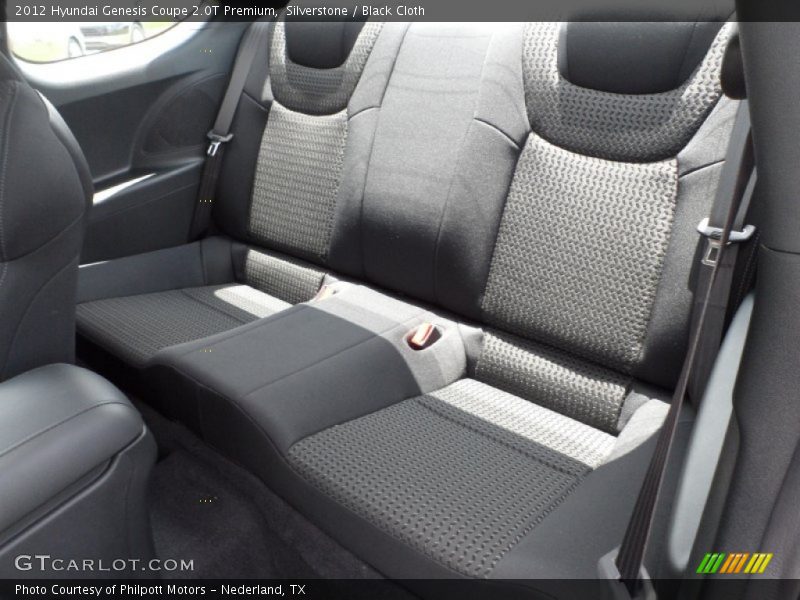 Silverstone / Black Cloth 2012 Hyundai Genesis Coupe 2.0T Premium